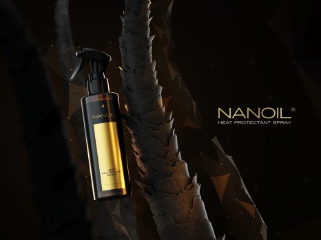 Nanoil ochrana vlasů před teplem