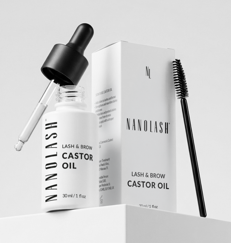 nanolash ricinovy olej bio