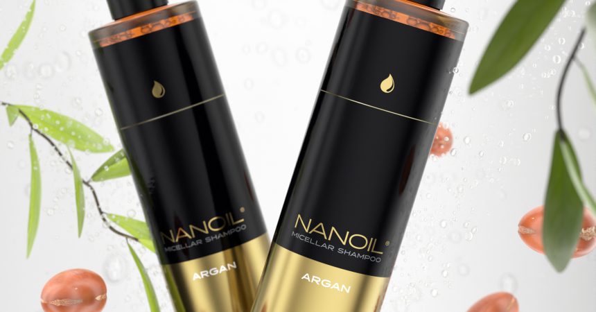 micelární šampon s arganovým olejem Nanoil